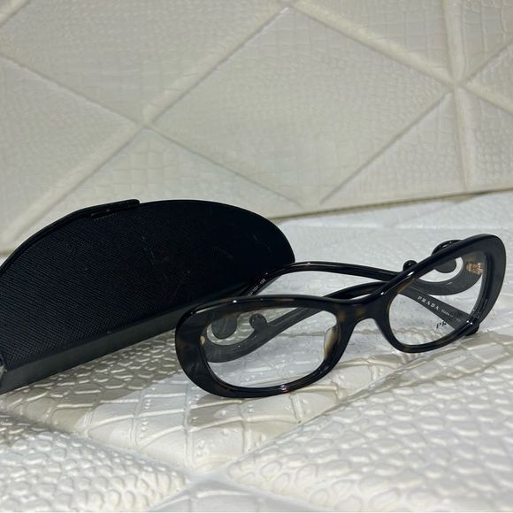 Prada Black Swirl Arm Sunglasses - Picture 7 of 12